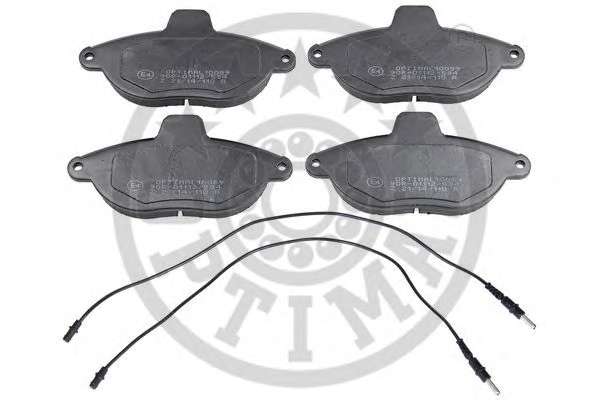 Комплект тормозных колодок, дисковый тормоз