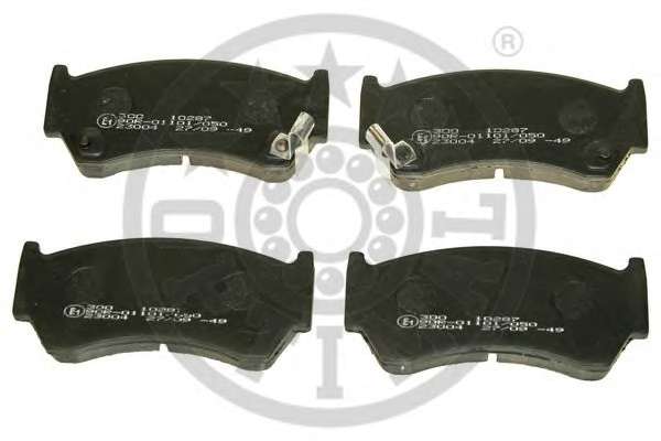 Комплект тормозных колодок, дисковый тормоз