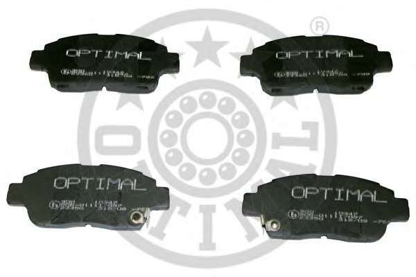 Комплект тормозных колодок, дисковый тормоз