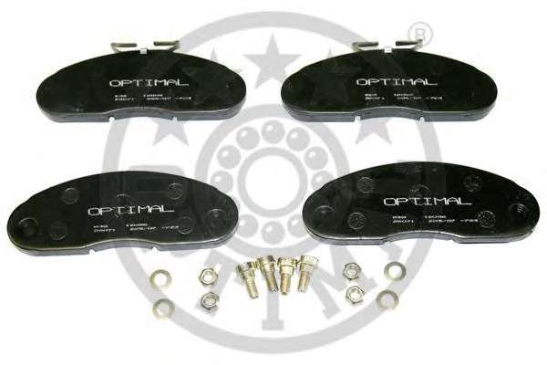 Комплект тормозных колодок, дисковый тормоз