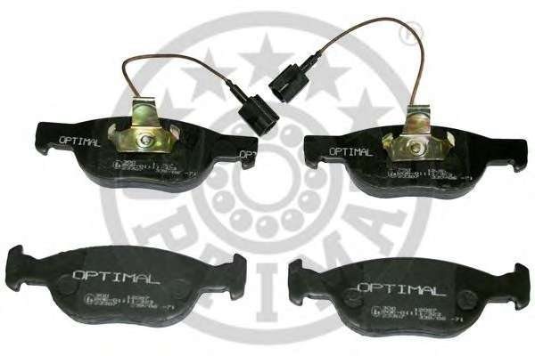 Комплект тормозных колодок, дисковый тормоз