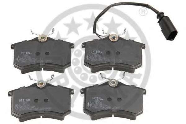 Комплект тормозных колодок, дисковый тормоз