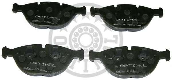 Комплект тормозных колодок, дисковый тормоз