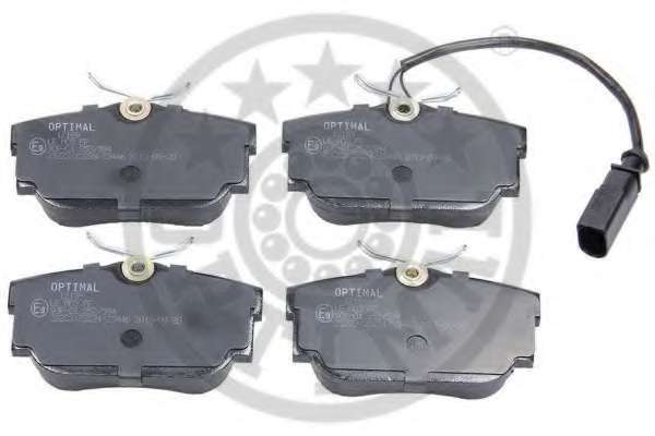 Комплект тормозных колодок, дисковый тормоз