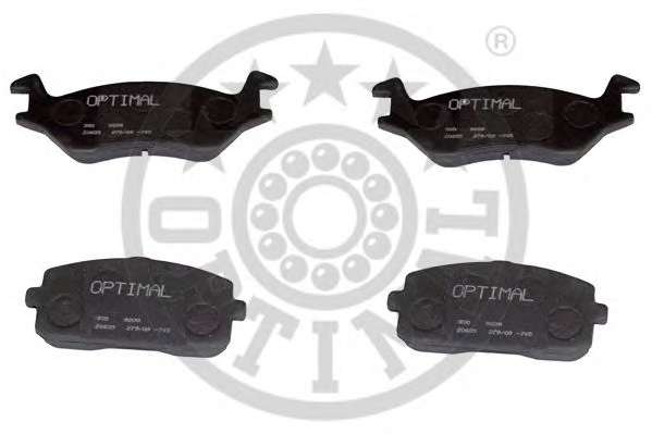 Комплект тормозных колодок, дисковый тормоз