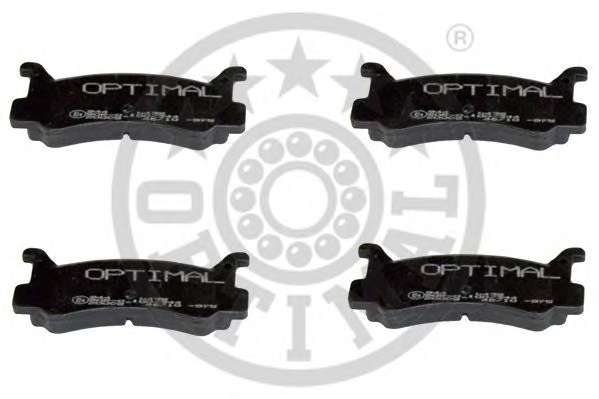 Комплект тормозных колодок, дисковый тормоз