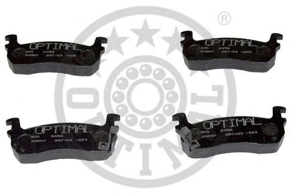 Комплект тормозных колодок, дисковый тормоз