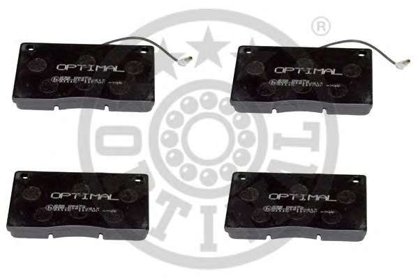 Комплект тормозных колодок, дисковый тормоз