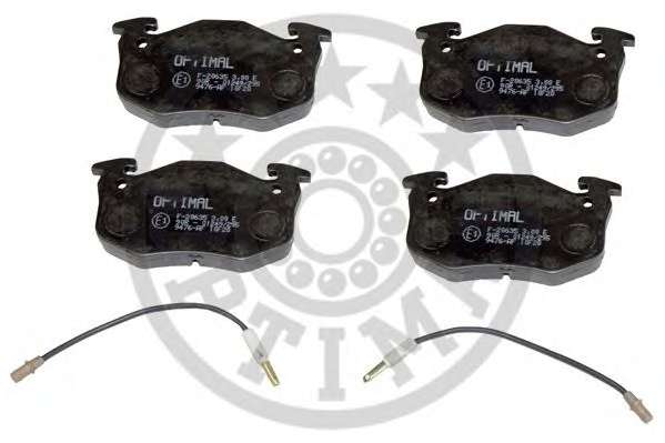 Комплект тормозных колодок, дисковый тормоз