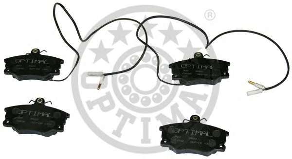 Комплект тормозных колодок, дисковый тормоз