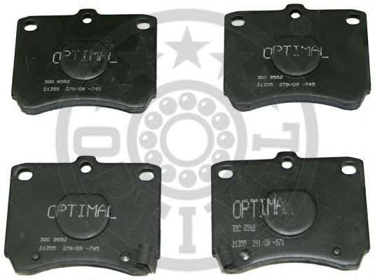 Комплект тормозных колодок, дисковый тормоз