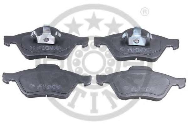 Комплект тормозных колодок, дисковый тормоз