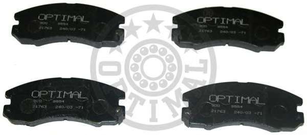 Комплект тормозных колодок, дисковый тормоз