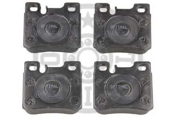 Комплект тормозных колодок, дисковый тормоз