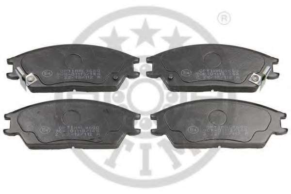 Комплект тормозных колодок, дисковый тормоз