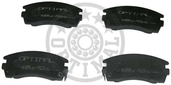 Комплект тормозных колодок, дисковый тормоз