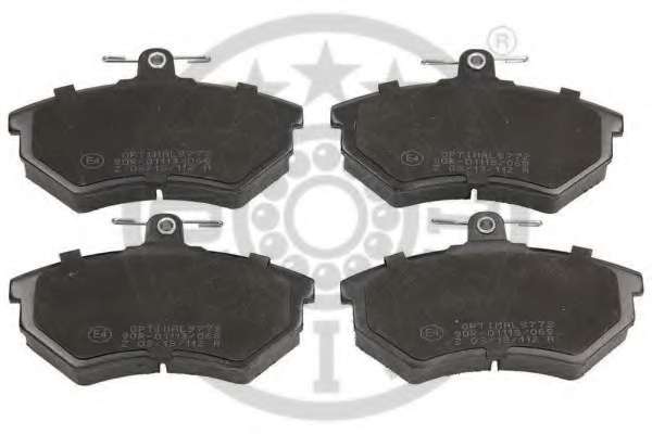 Комплект тормозных колодок, дисковый тормоз