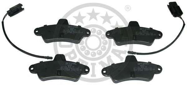 Комплект тормозных колодок, дисковый тормоз