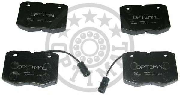 Комплект тормозных колодок, дисковый тормоз