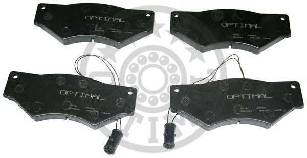 Комплект тормозных колодок, дисковый тормоз