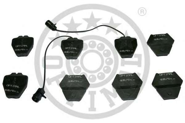 Комплект тормозных колодок, дисковый тормоз