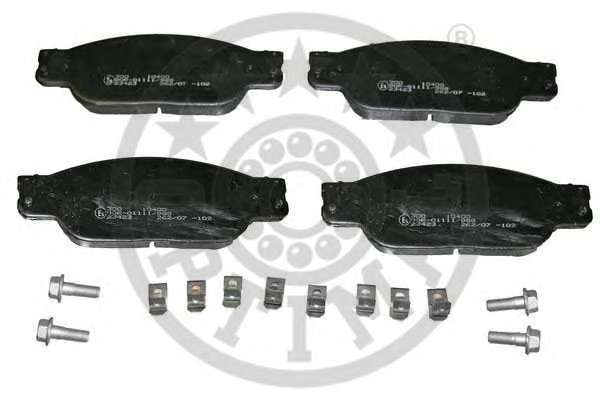 Комплект тормозных колодок, дисковый тормоз