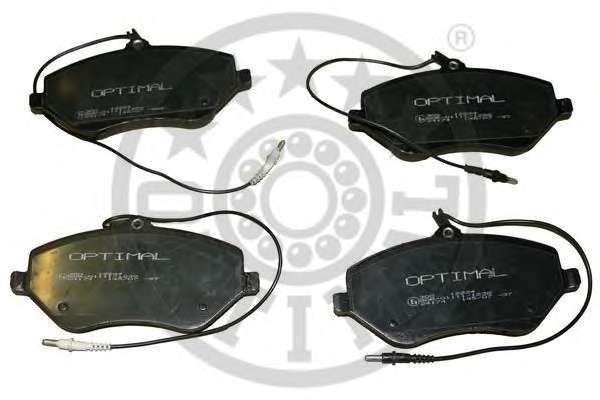 Комплект тормозных колодок, дисковый тормоз