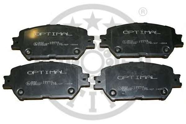 Комплект тормозных колодок, дисковый тормоз