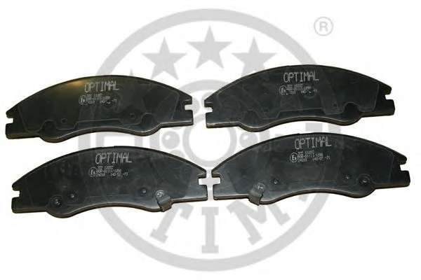 Комплект тормозных колодок, дисковый тормоз