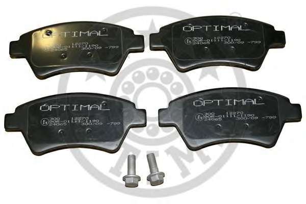 Комплект тормозных колодок, дисковый тормоз