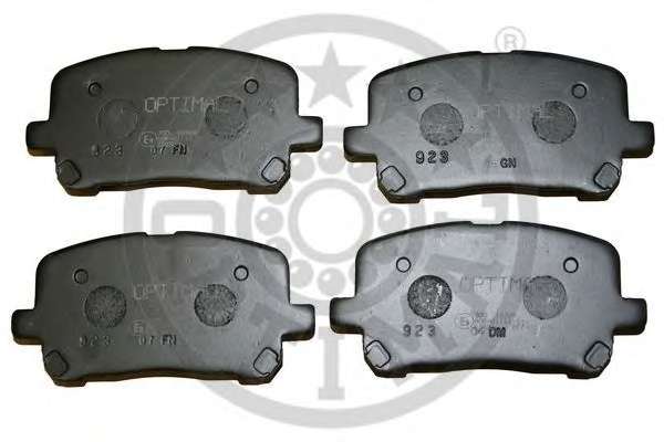 Комплект тормозных колодок, дисковый тормоз