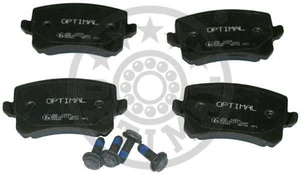 Комплект тормозных колодок, дисковый тормоз