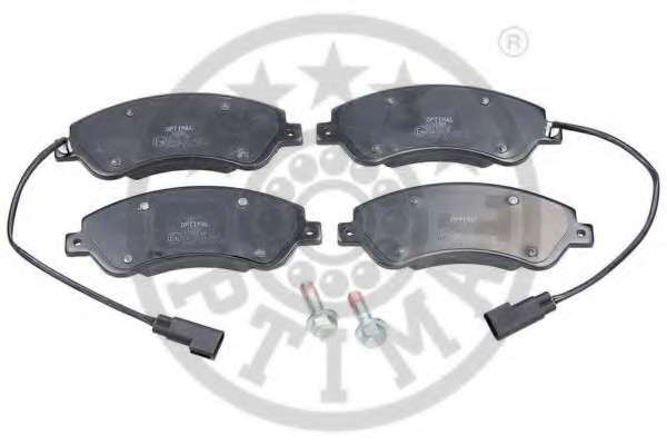 Комплект тормозных колодок, дисковый тормоз