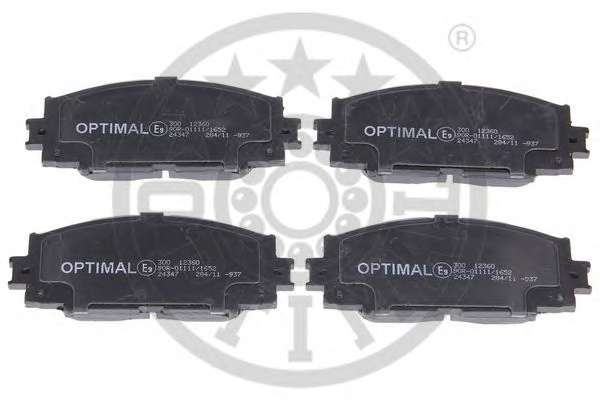 Комплект тормозных колодок, дисковый тормоз