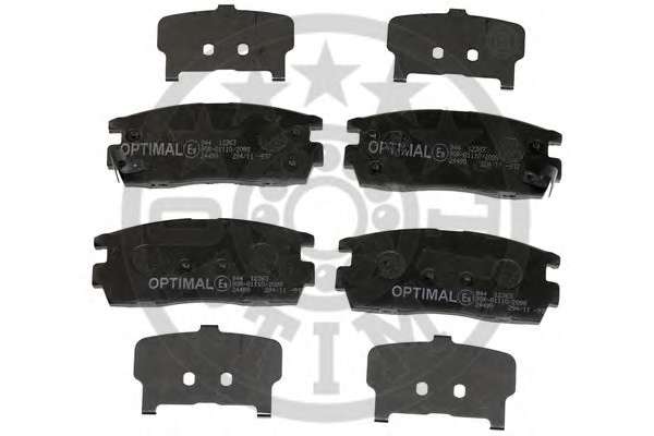 Комплект тормозных колодок, дисковый тормоз