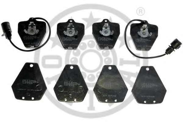 Комплект тормозных колодок, дисковый тормоз