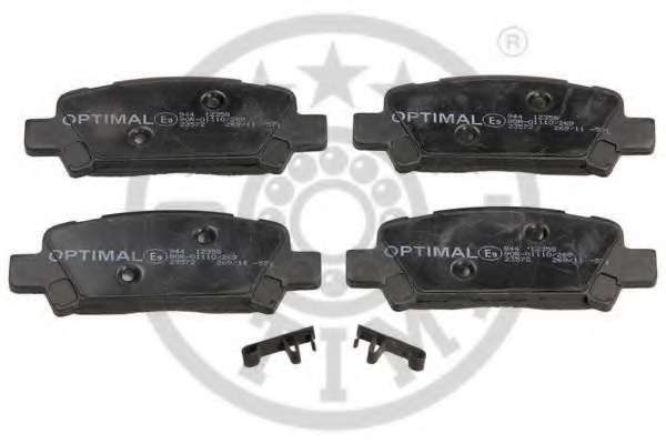 Комплект тормозных колодок, дисковый тормоз