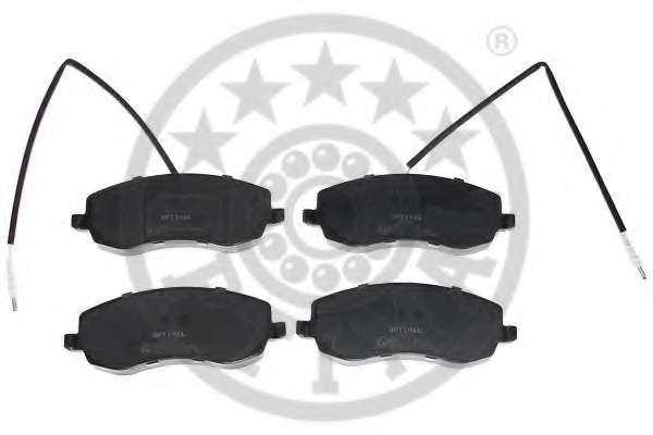 Комплект тормозных колодок, дисковый тормоз