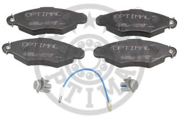 Комплект тормозных колодок, дисковый тормоз