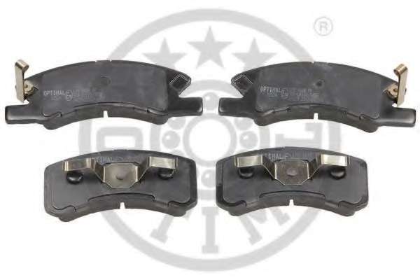 Комплект тормозных колодок, дисковый тормоз