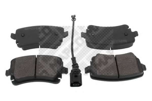 Комплект тормозных колодок, дисковый тормоз