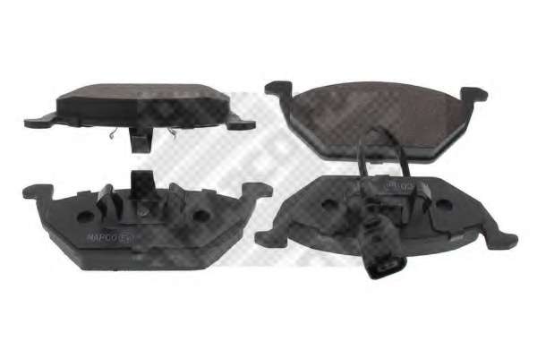 Комплект тормозных колодок, дисковый тормоз