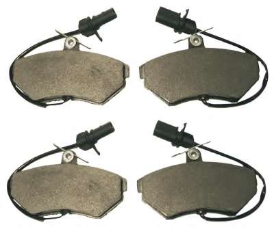 Комплект тормозных колодок, дисковый тормоз