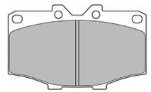 Комплект тормозных колодок, дисковый тормоз