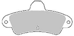 Комплект тормозных колодок, дисковый тормоз