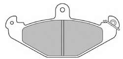 Комплект тормозных колодок, дисковый тормоз