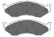 Комплект тормозных колодок, дисковый тормоз