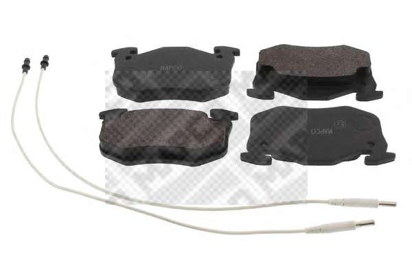 Комплект тормозных колодок, дисковый тормоз