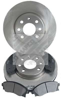 Комплект тормозов, дисковый тормозной механизм