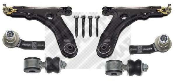 Комлектующее руля, подвеска колеса